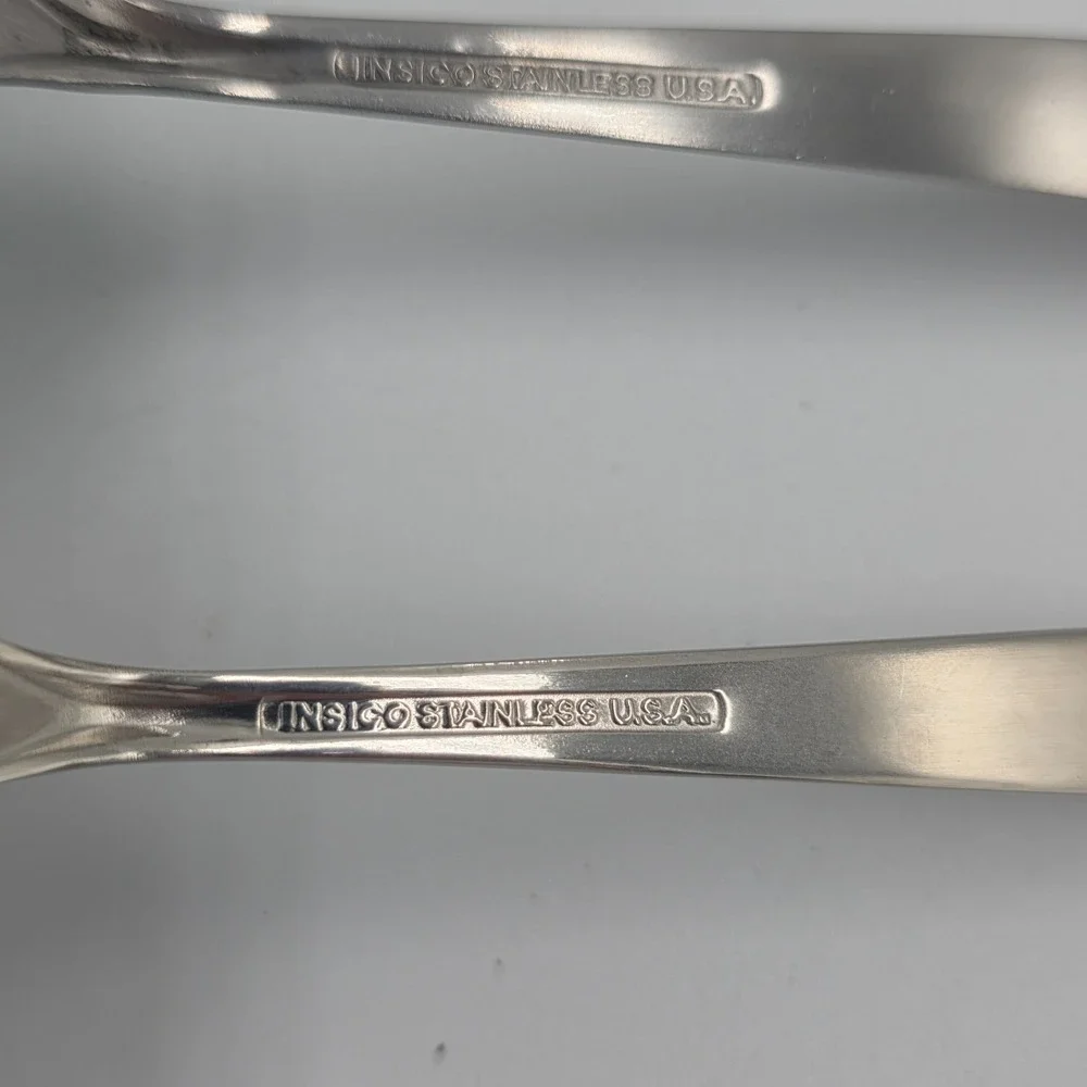 Vtg‎ International Silver Company Flatware Set Insico Stainless USA NASSAU